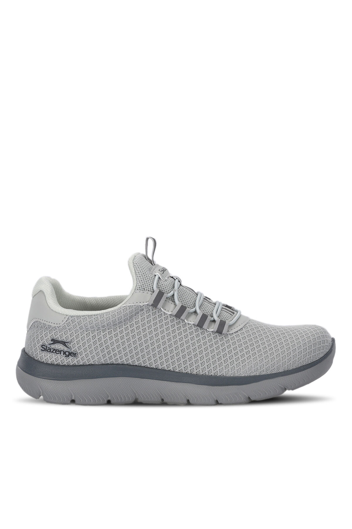 Slazenger FLEX FIT I Erkek  Gri Koşu & Yürüyüş Spor Ayakkabısı