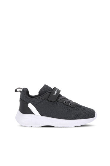 Slazenger Funkytown Cırt Cırtlı Koyu Koyu gri beyaz