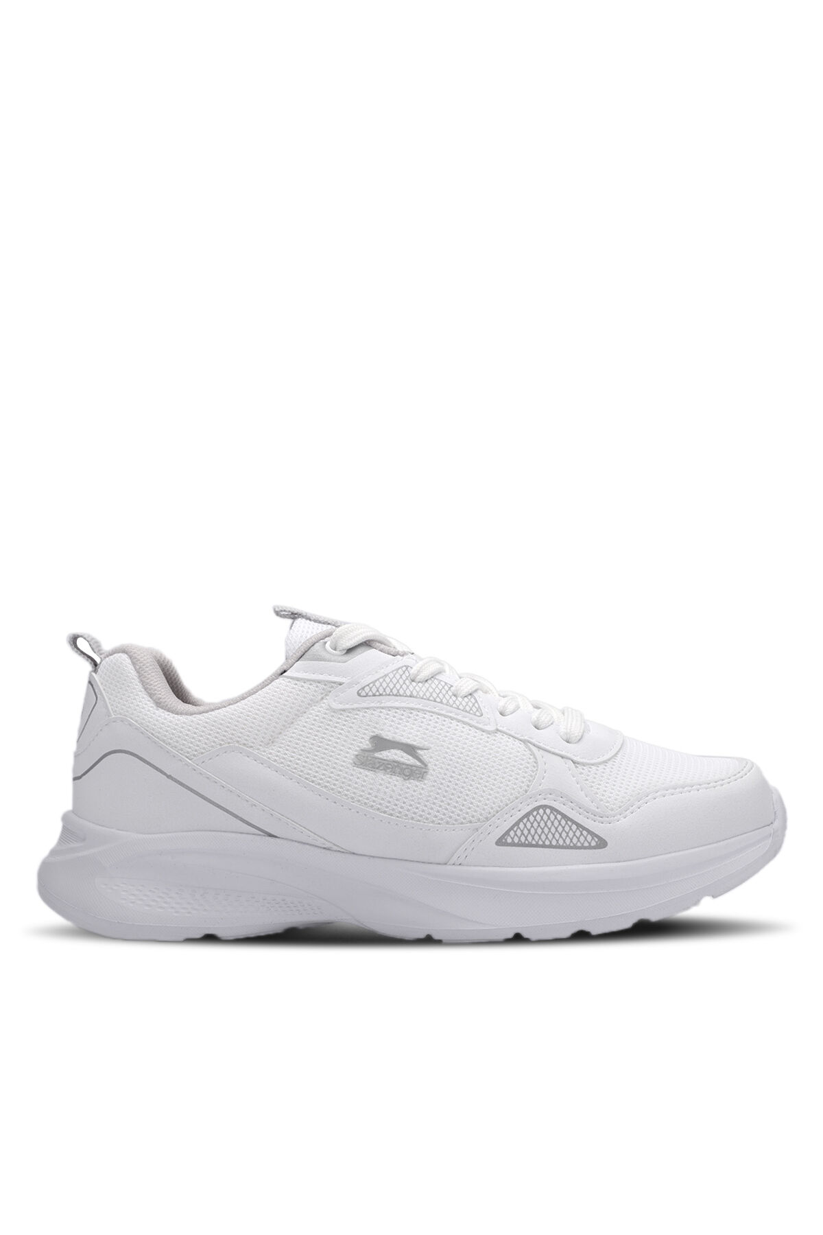 Slazenger GAIN GA Erkek  Beyaz / Gri Koşu & Yürüyüş Spor Ayakkabısı