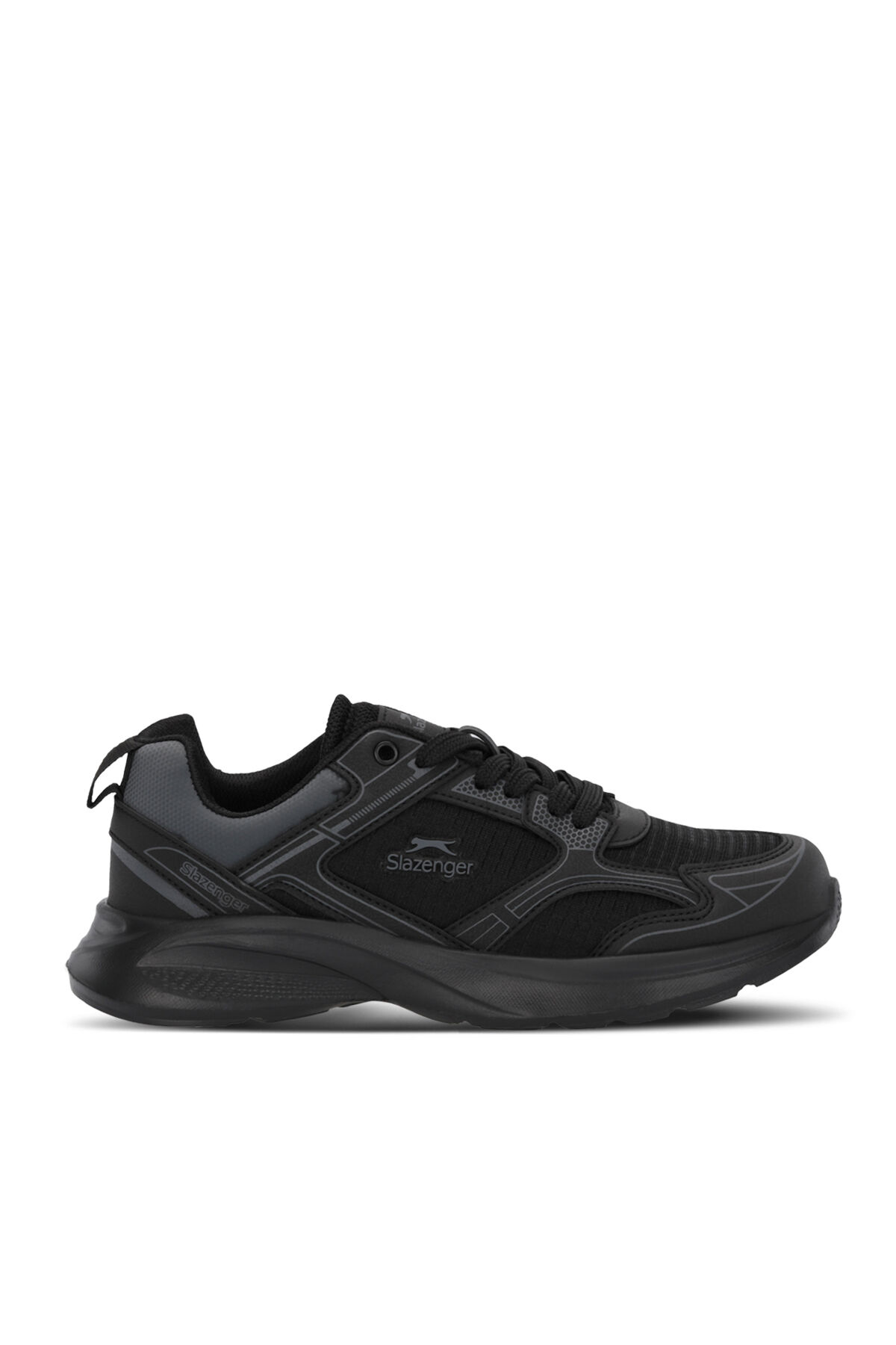 Slazenger GALA I Kadın  Siyah / Koyu Gri Sneaker