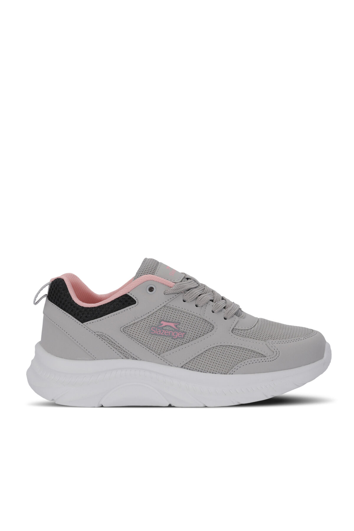 Slazenger GENESIS Kadın  Gri / Pembe Koşu & Yürüyüş Spor Ayakkabısı