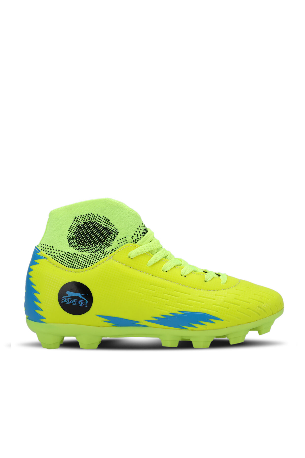 Slazenger HADAS KRP Erkek Çocuk Krampon Neon Sarı Futbol Ayakkabısı