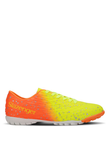 Slazenger HANIA HS IN Erkek Halı Saha Neon Sarı Futbol Ayakkabısı - 1 Alana 1 Bedava