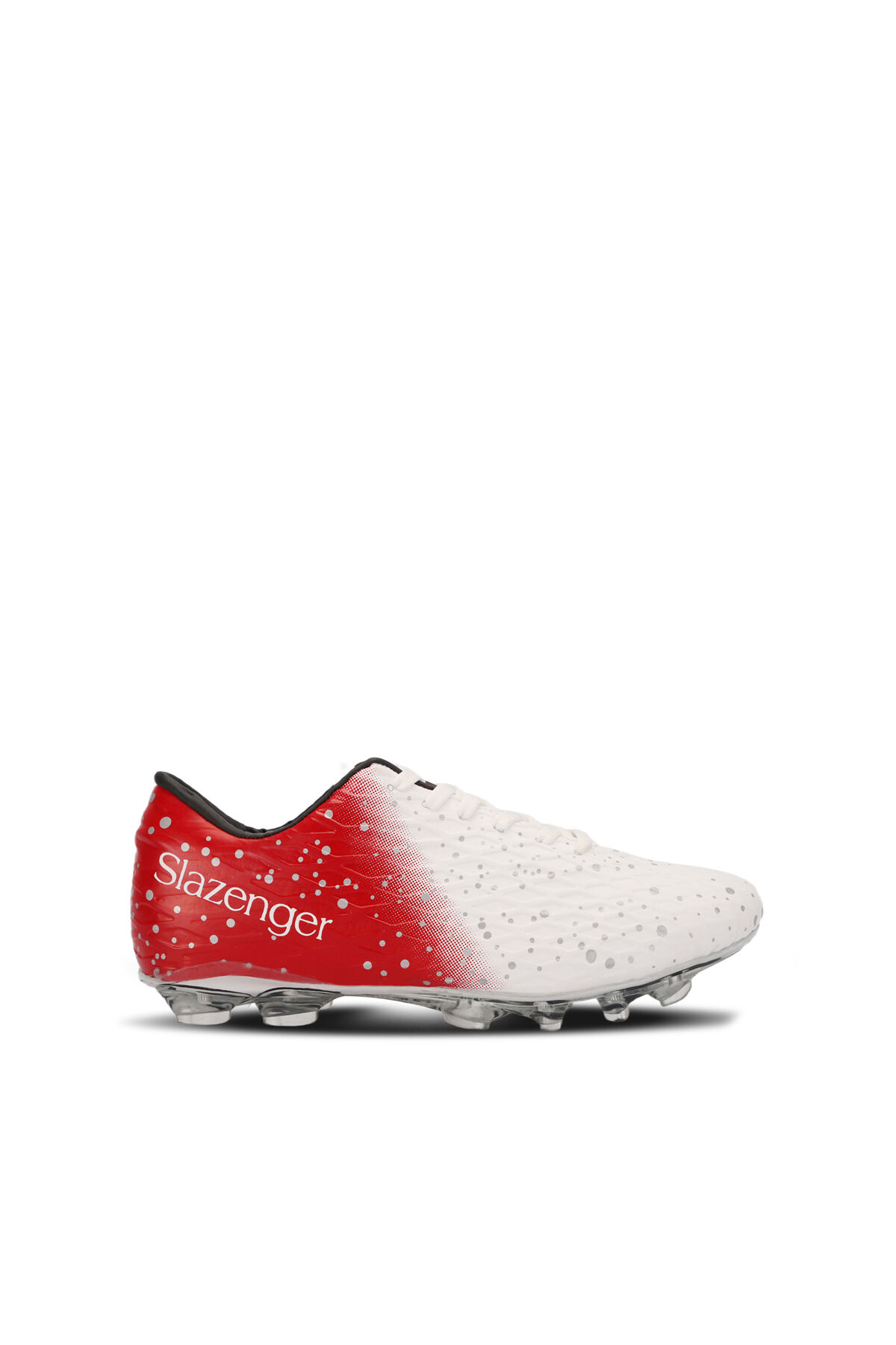Slazenger HANIA KRP IN Erkek Çocuk Krampon Beyaz / Kırmızı Futbol Ayakkabısı