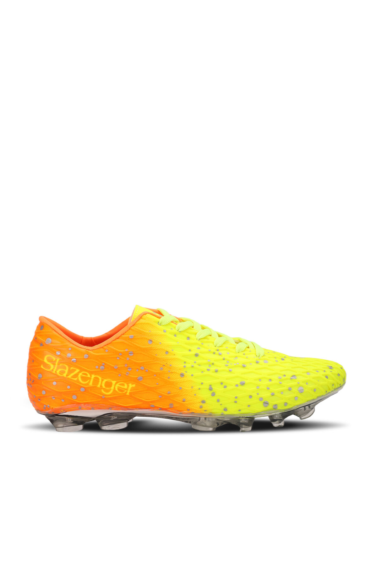 Slazenger HANIA KRP IN Erkek Çocuk Krampon Neon Sarı Futbol Ayakkabısı