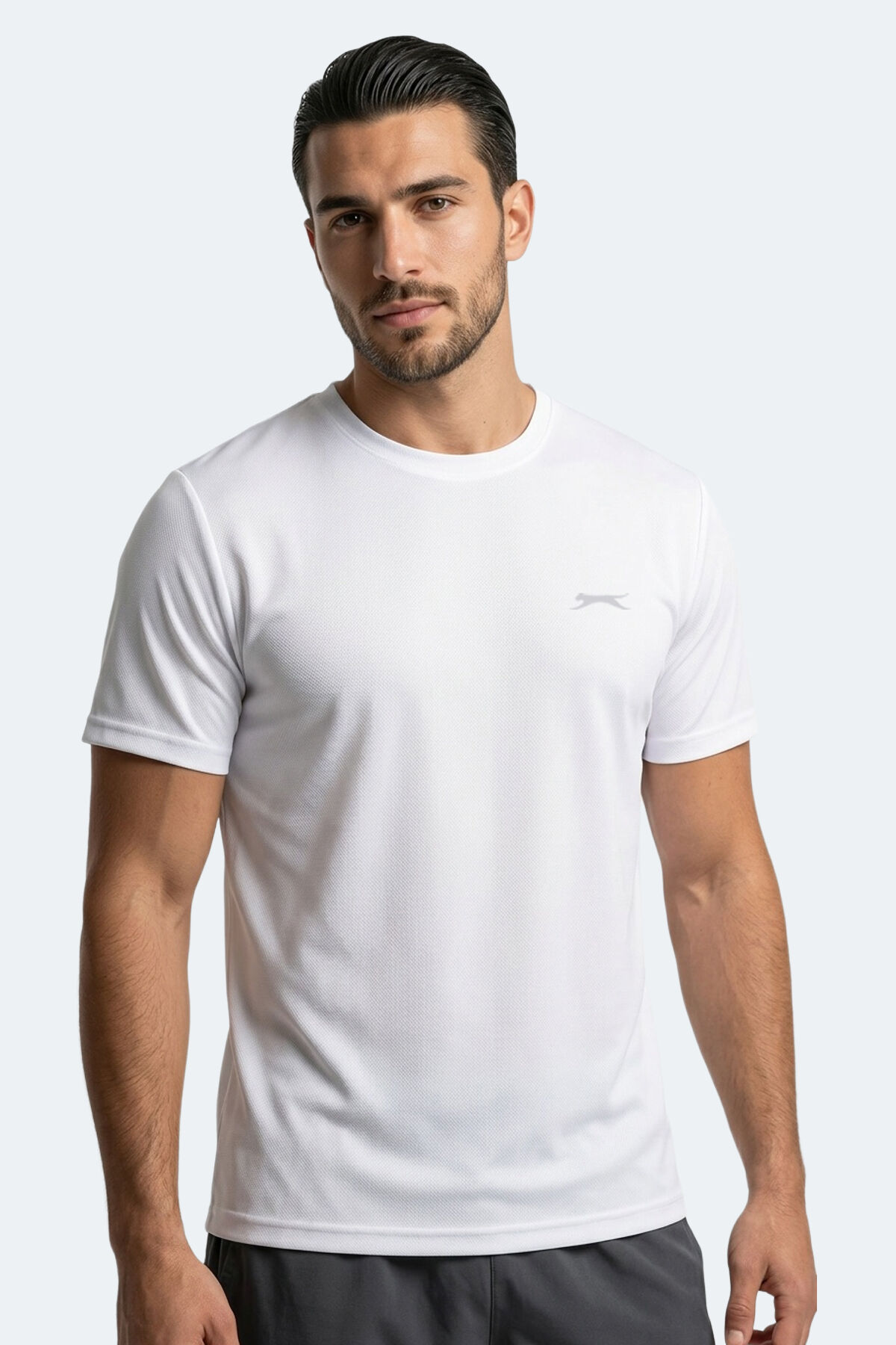 Slazenger HAUNTED I Erkek  Beyaz Tişört