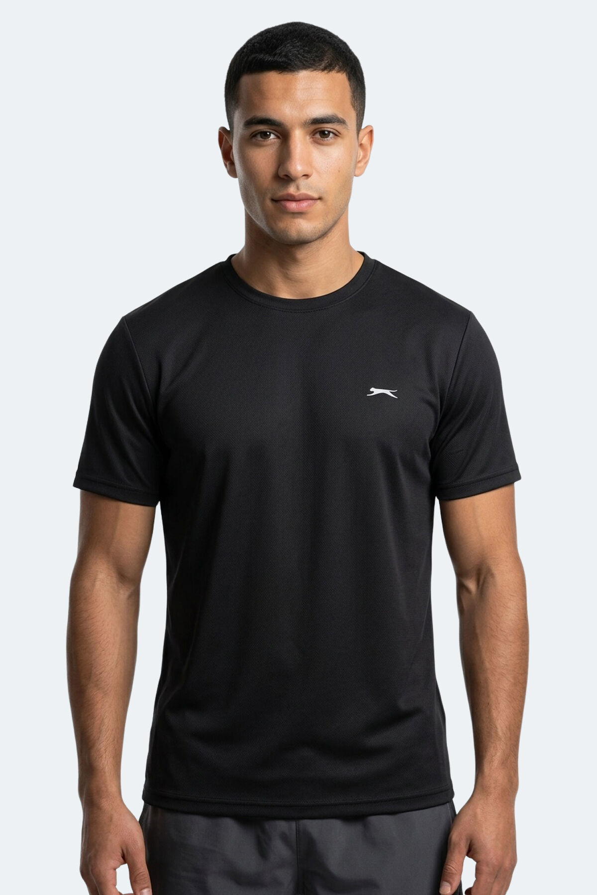 Slazenger HAUNTED I Erkek  Siyah Tişört