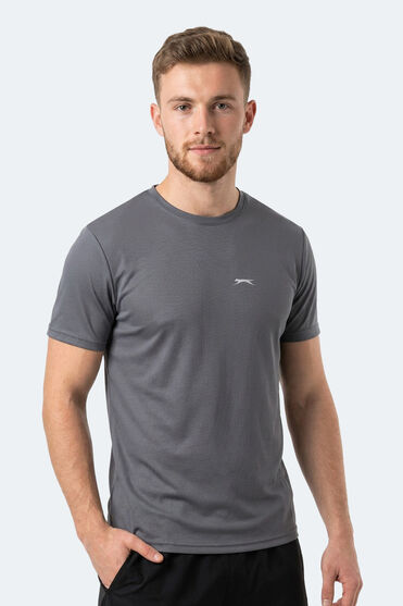 Slazenger HERRERA IN Erkek Koyu Gri Tişört