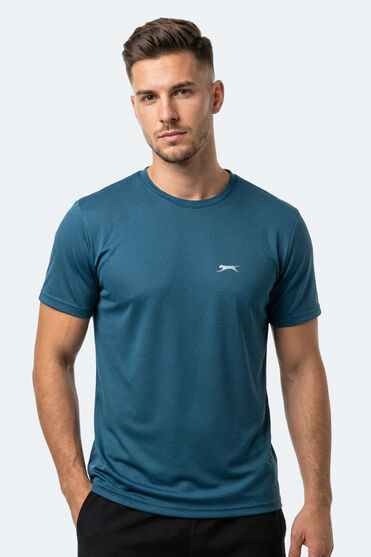 Slazenger HERRERA IN Erkek Petrol Tişört