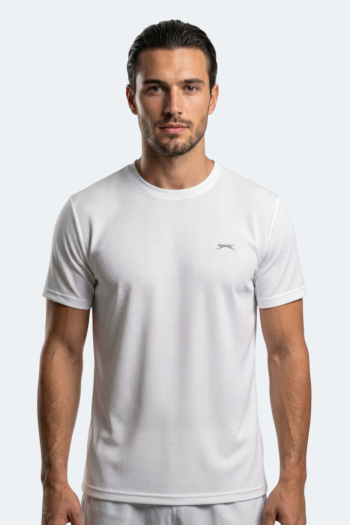 Slazenger HIJACK I Erkek  Beyaz Tişört