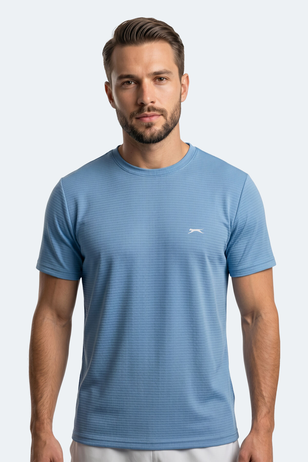 Slazenger HIJACK I Erkek  Mavi Tişört