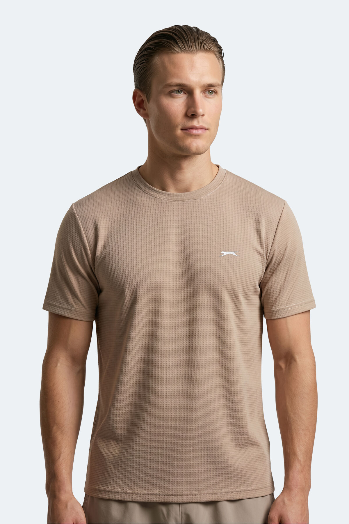 Slazenger HIJACK I Erkek  Vizon Tişört