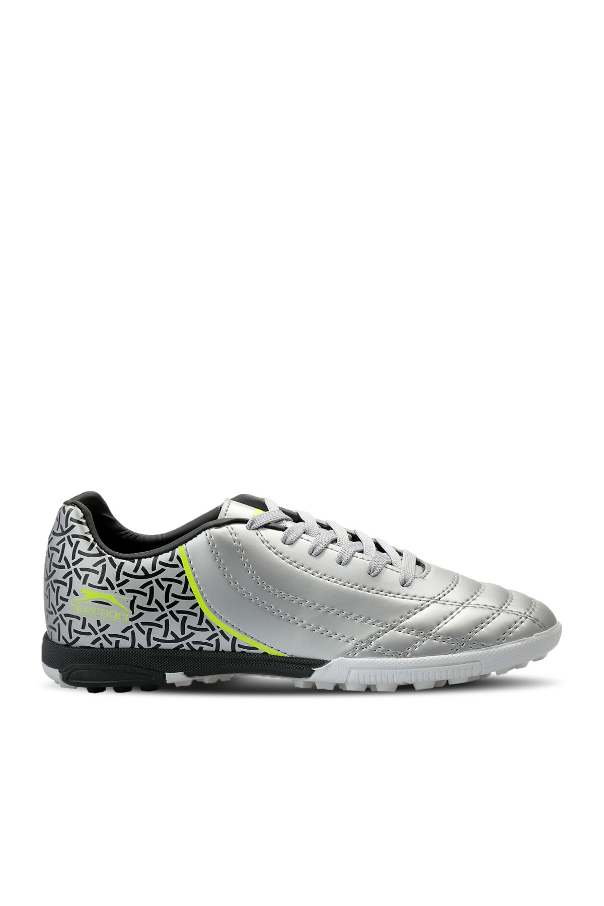 Slazenger HINO HS Erkek Çocuk Halı Saha Gri / Siyah Futbol Ayakkabısı