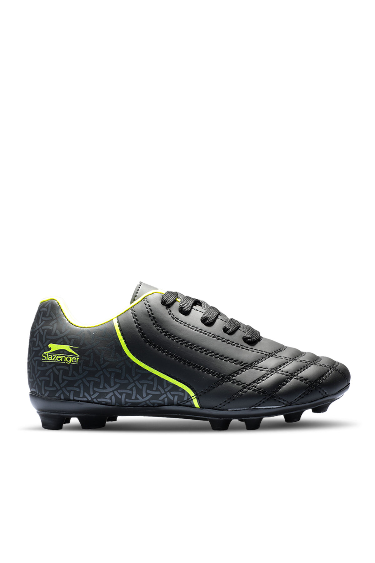 Slazenger HINO KR Erkek Çocuk Krampon Siyah / Sarı Futbol Ayakkabısı