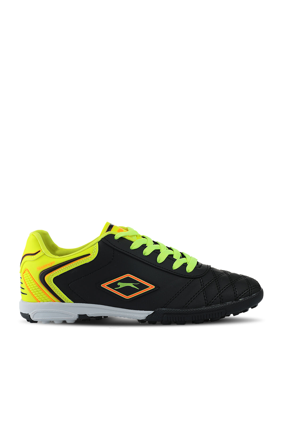 Slazenger HUGO HS Erkek Çocuk Halı Saha Siyah / Sarı Futbol Ayakkabısı