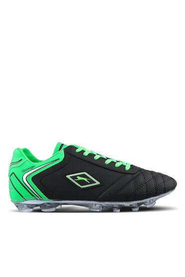 Slazenger Hugo KR Krampon Futbol Siyah yesil