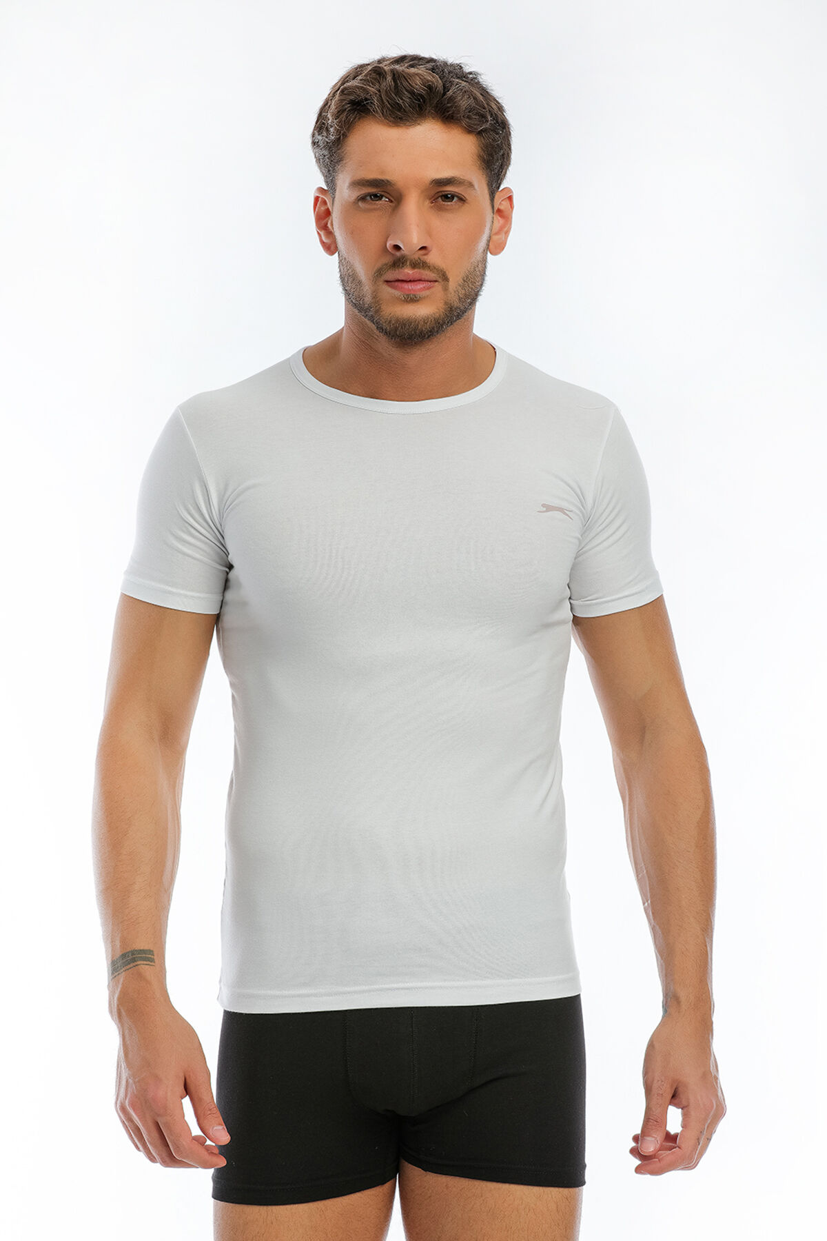Slazenger HUMAN IN Erkek  Beyaz Atlet