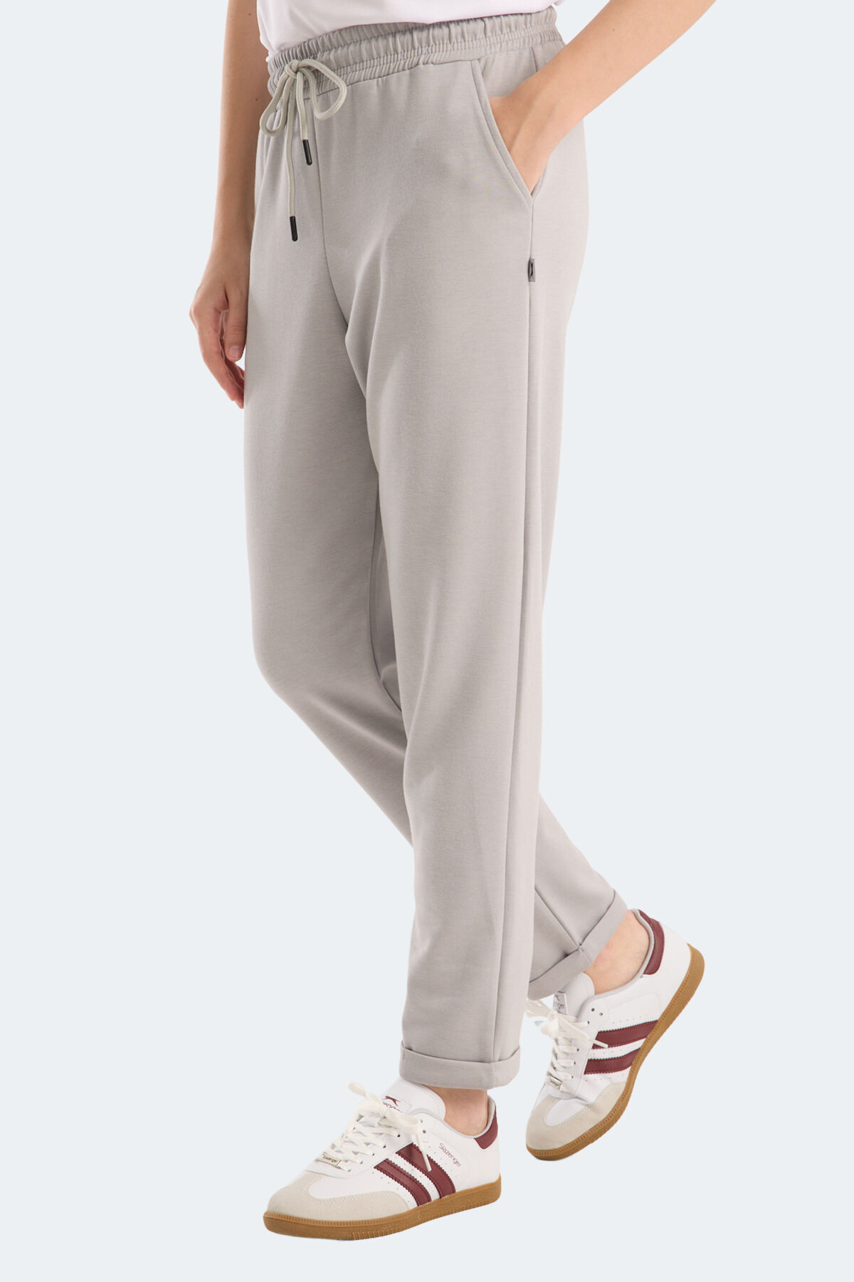Slazenger ICEPAW I Kadın  Gri Eşofman Altı