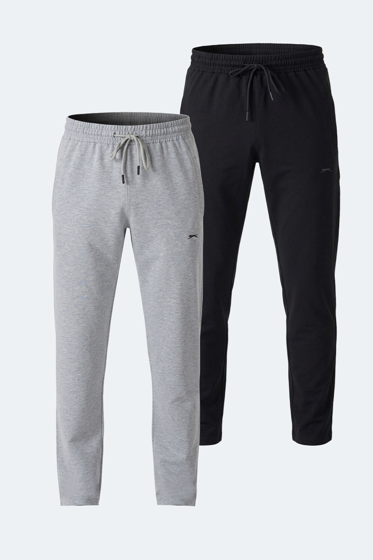 Slazenger IMPRINT 2 Lİ SET Erkek  Siyah - Gri Eşofman Altı