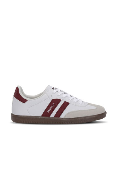 Slazenger India Beyaz bordo