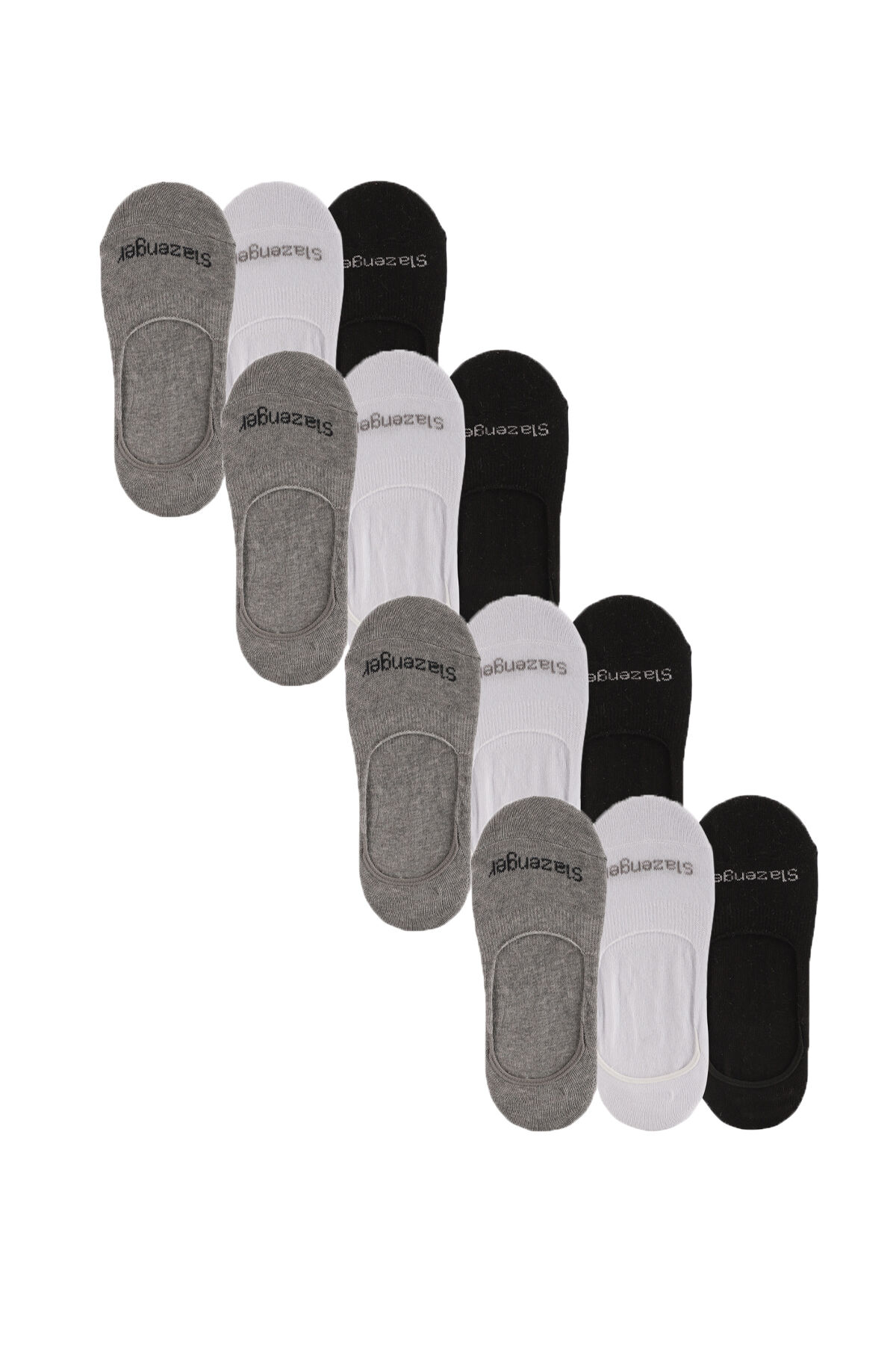 Slazenger JACE 12 li Set Erkek  Karışık Çorap
