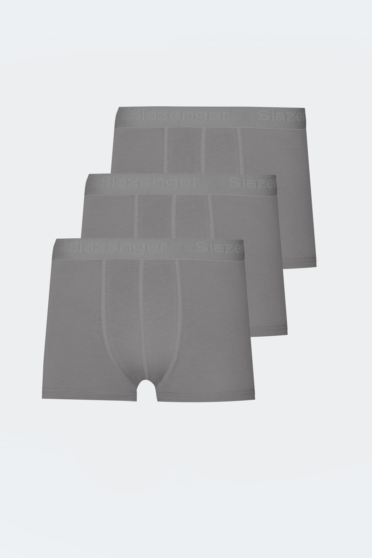 Slazenger JADAX 3 lü Set Erkek  Gri Boxer
