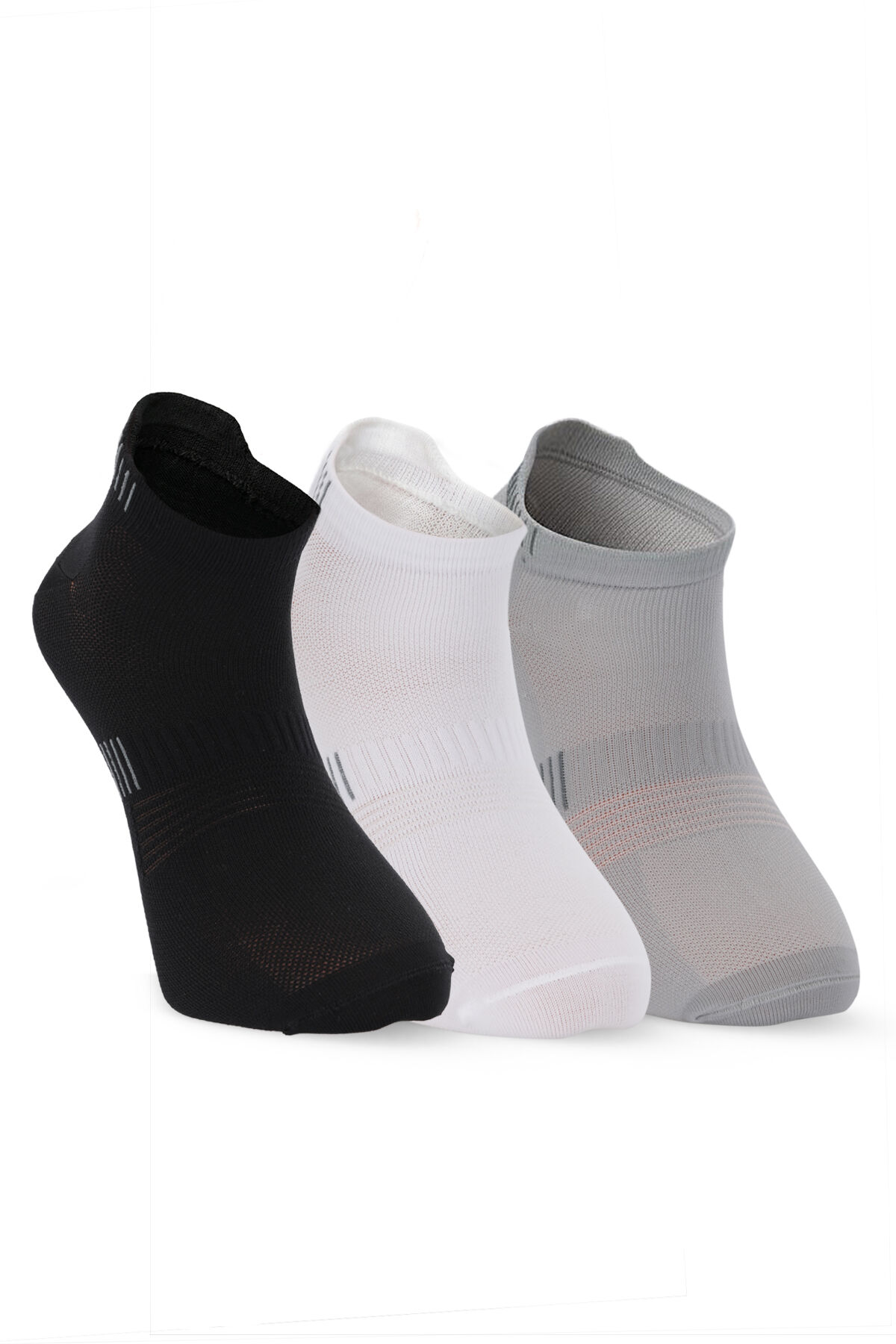 Slazenger JAGGER 3 lü Erkek  Siyah / Beyaz Çorap