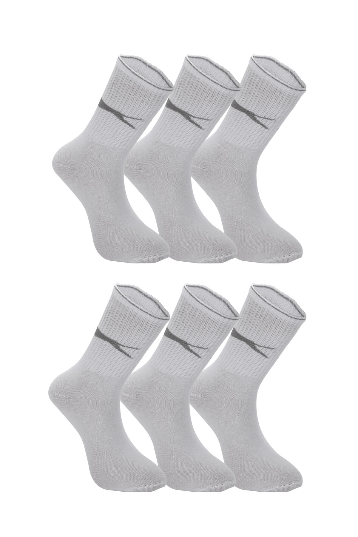 Slazenger JAGO 6 lı Set Erkek  Beyaz Çorap