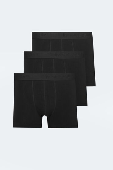 Slazenger JAMA 3 lü Set Erkek Siyah Boxer - 1 Alana 1 Bedava