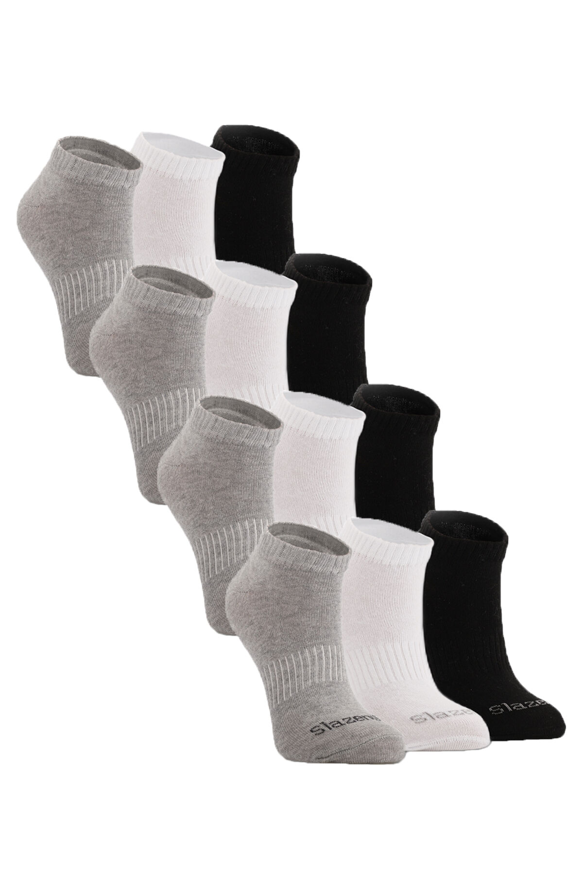 Slazenger JAMAL 12 li Set Kadın  Karışık Çorap