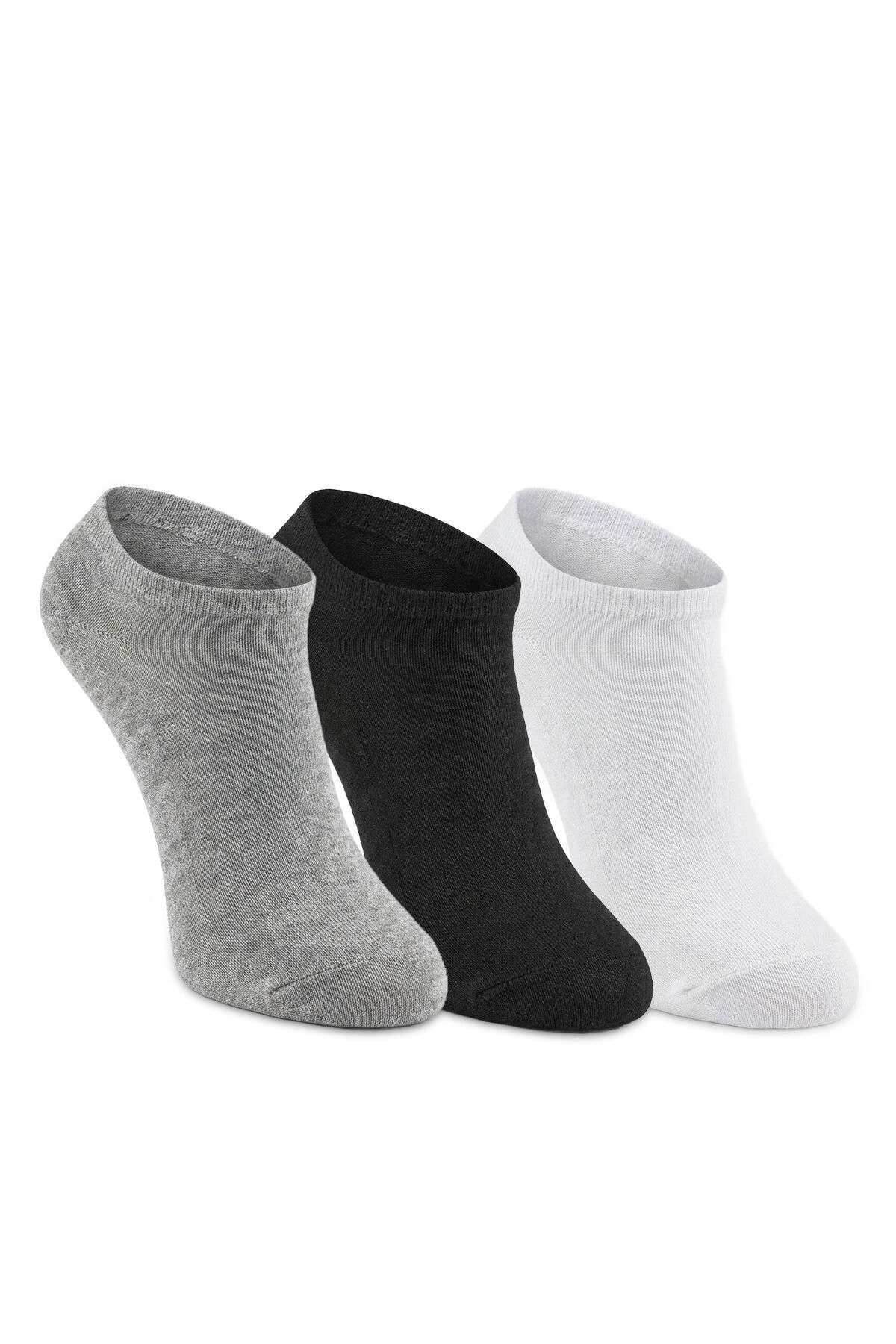 Slazenger JOLLY 3 lü Erkek  Siyah / Gri Çorap