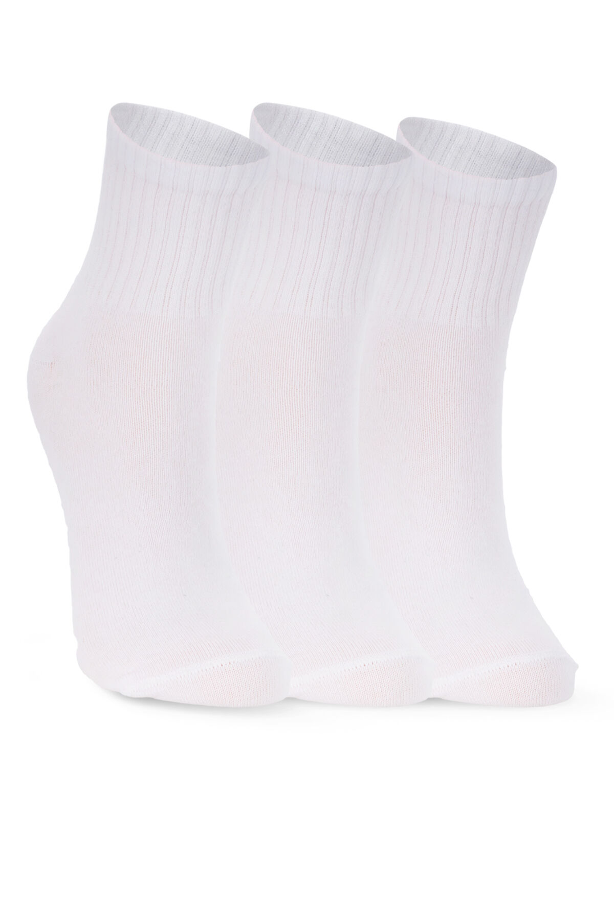 Slazenger JORIX 3 lü Kadın  Beyaz Çorap