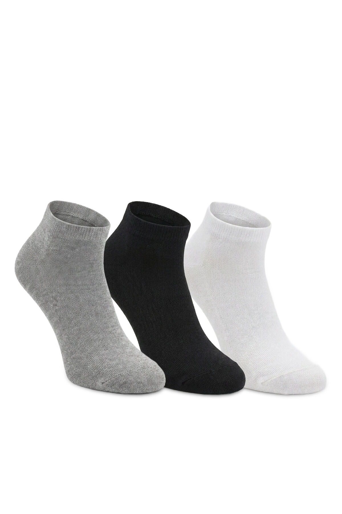 Slazenger JOYRIDE 3 lü Kadın  Siyah / Gri Çorap