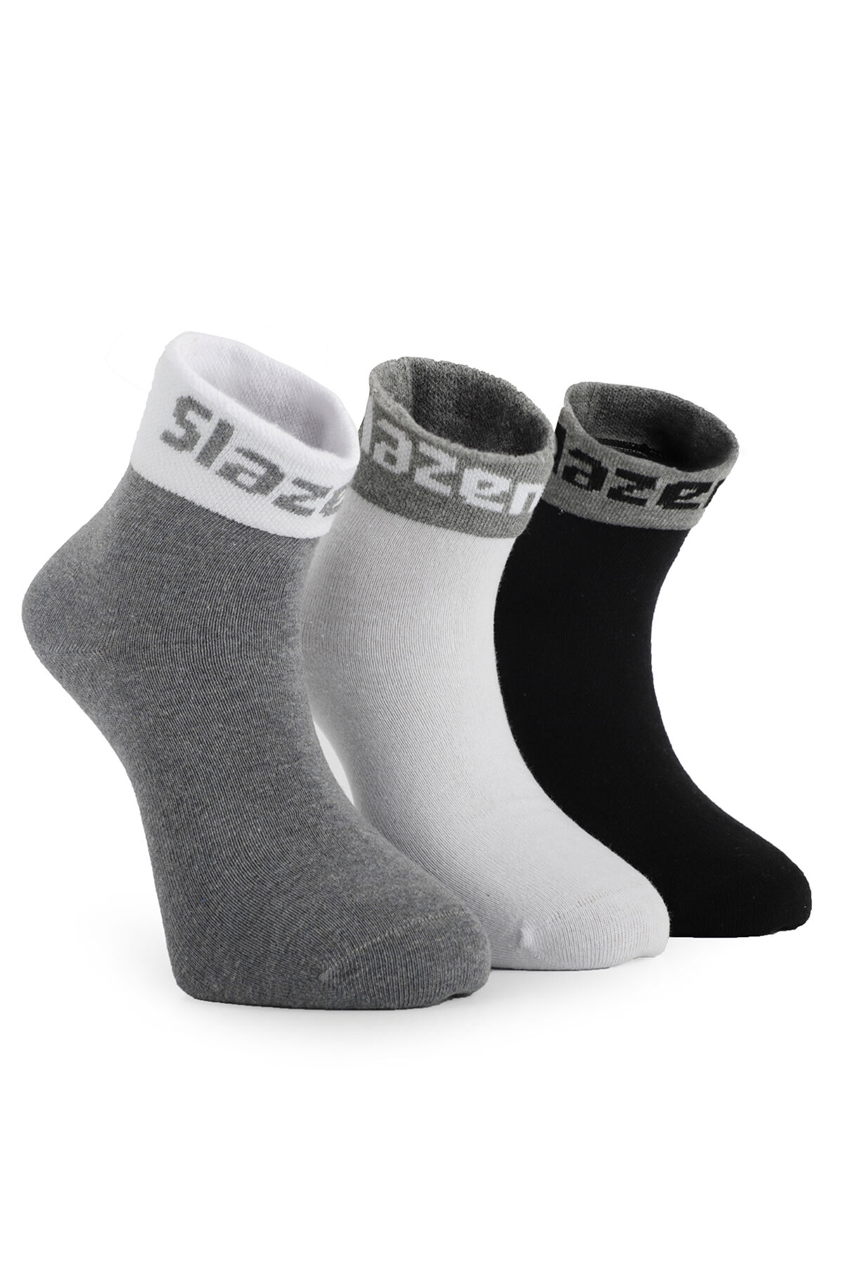 Slazenger JULL 3 lü Erkek Spor Karışık Çorap