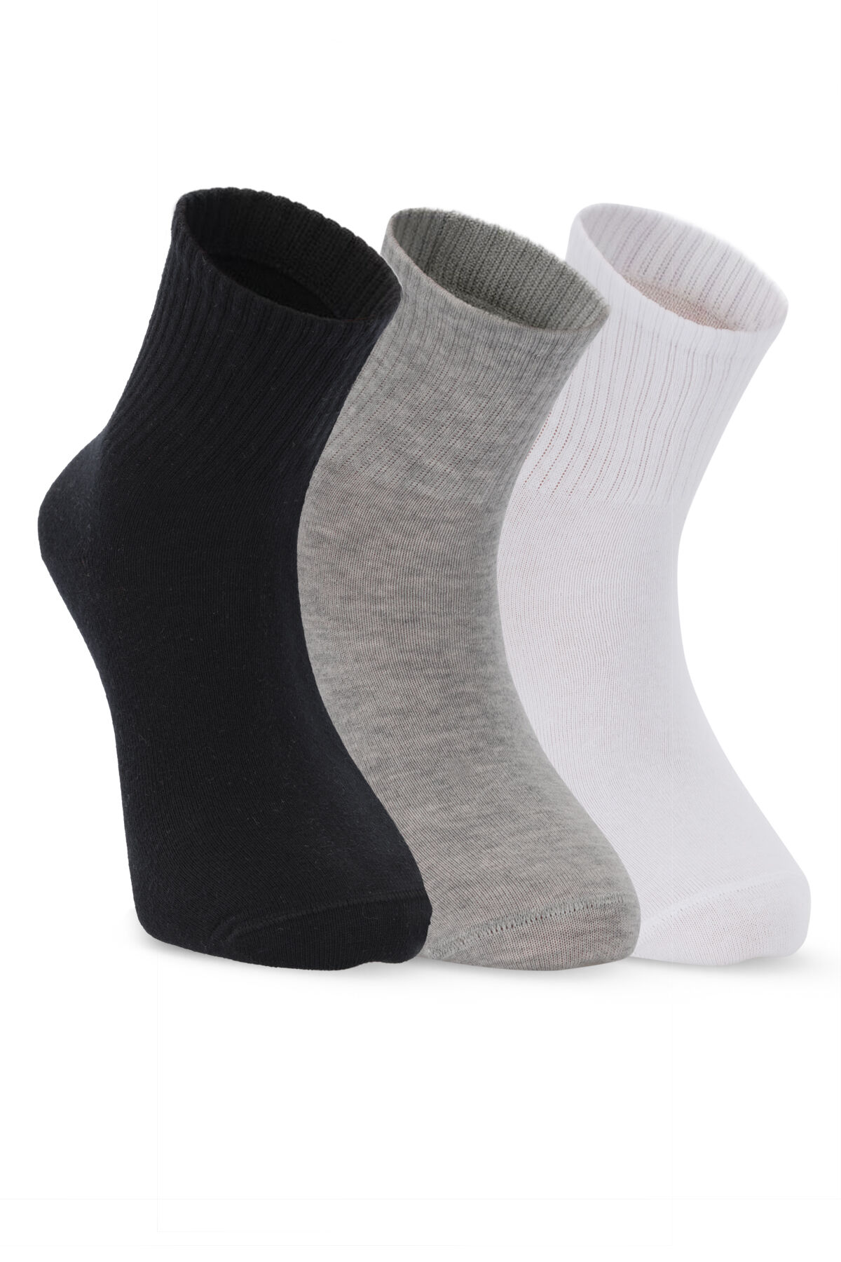 Slazenger JUMPY 3 lü Erkek  Siyah / Gri Çorap