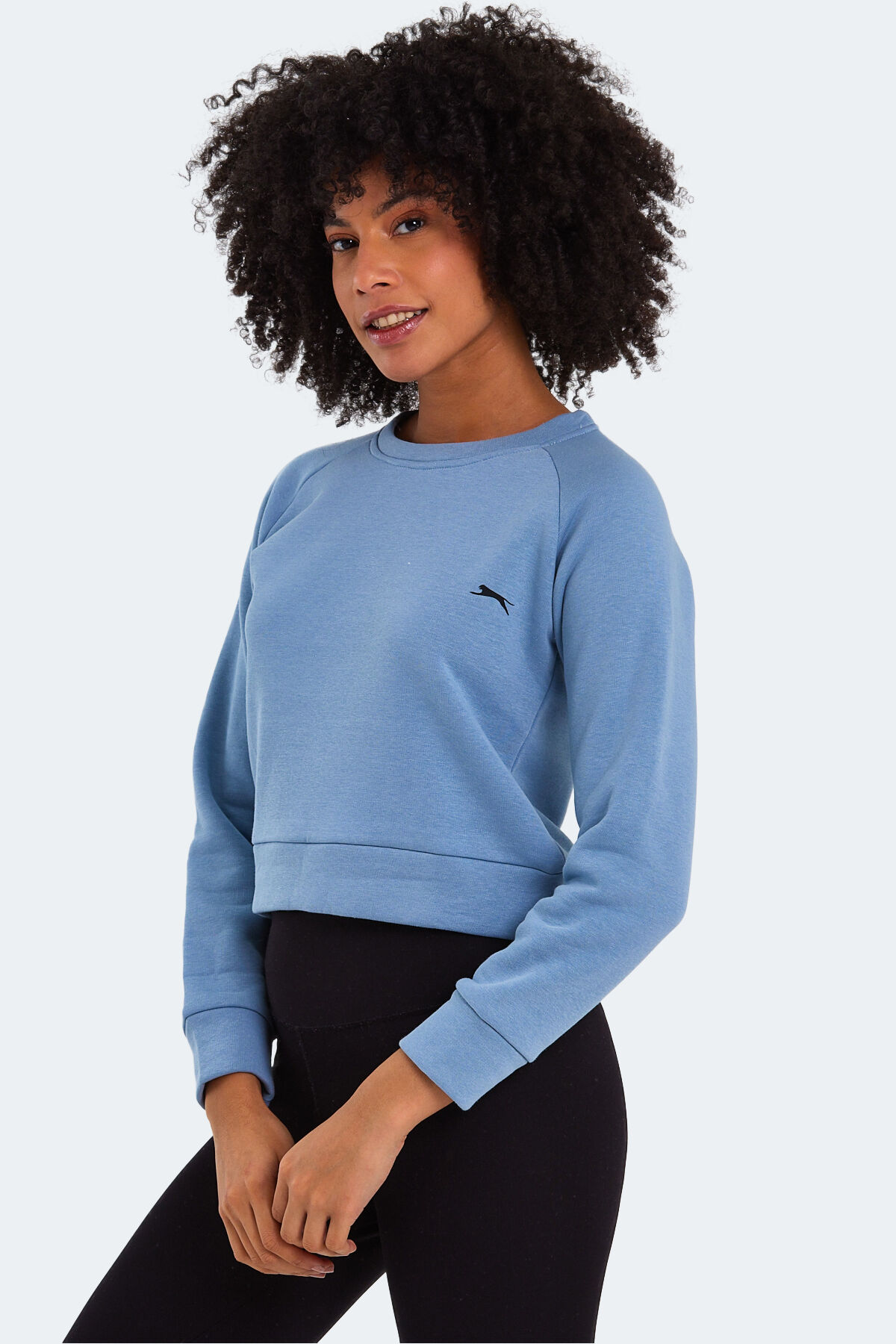 Slazenger KAITO IN Kadın  Mavi Sweatshırt