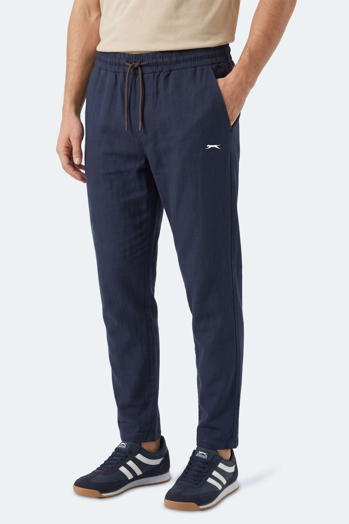 Slazenger KARMELA Erkek Cepli Lacivert Eşofman Altı