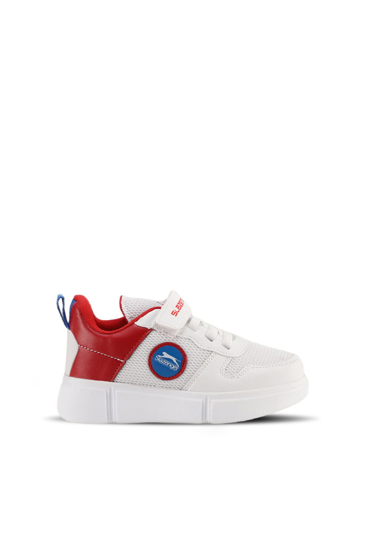 Slazenger KAVITHA KTN Unisex Çocuk Cırt Cırtlı Beyaz / Kırmızı Sneaker