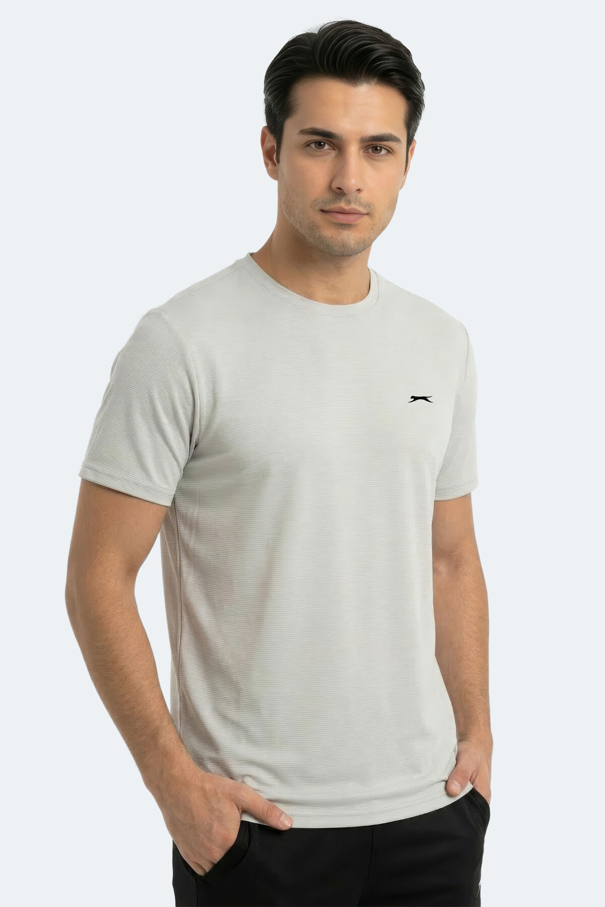 Slazenger KAYDA Erkek  Gri Tişört