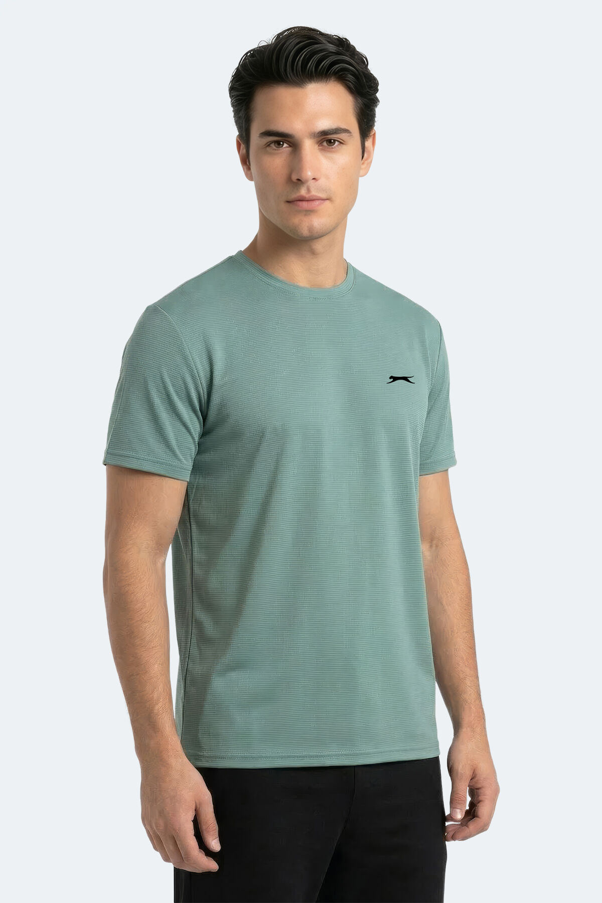Slazenger KAYDA Erkek  Yeşil Tişört