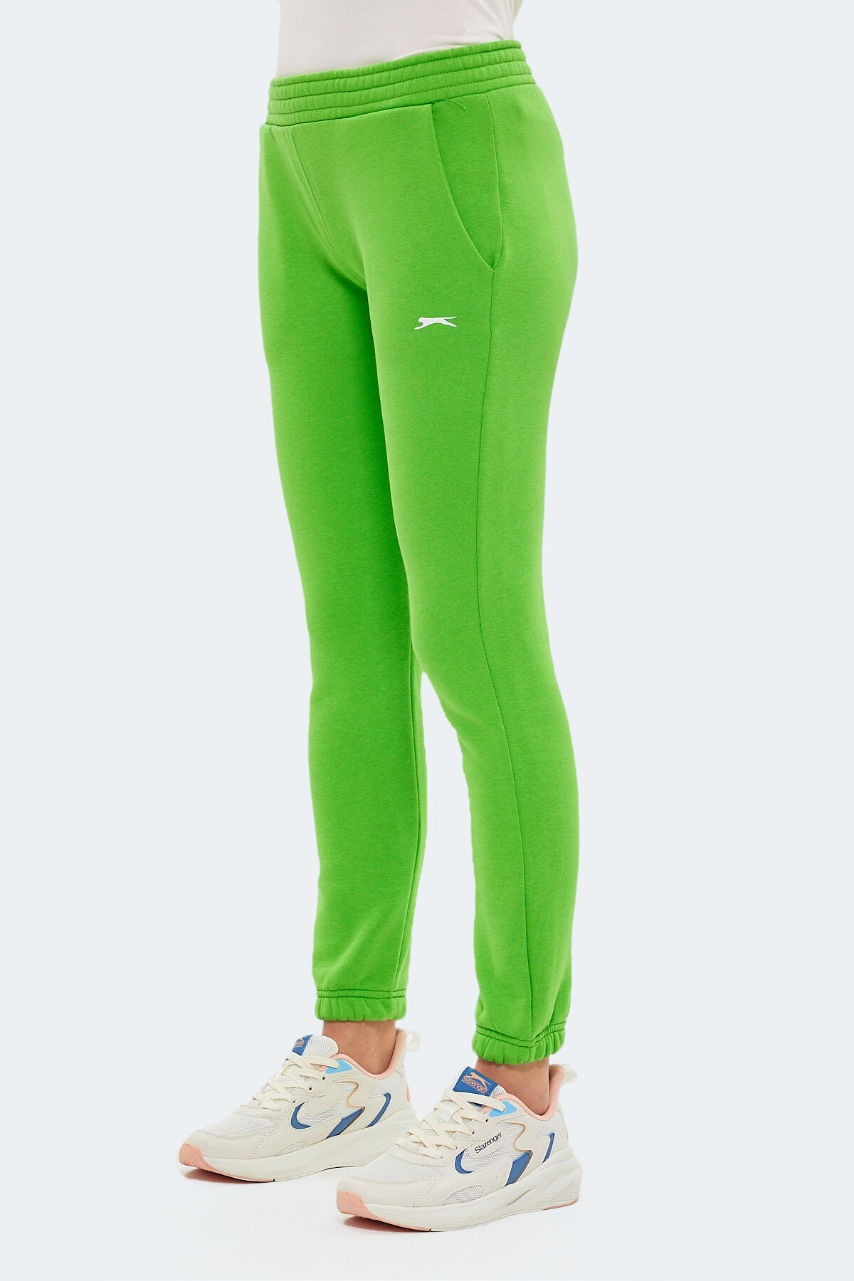 Slazenger KEVORK IN Kadın Cepli Slim Fit Nane Eşofman Altı