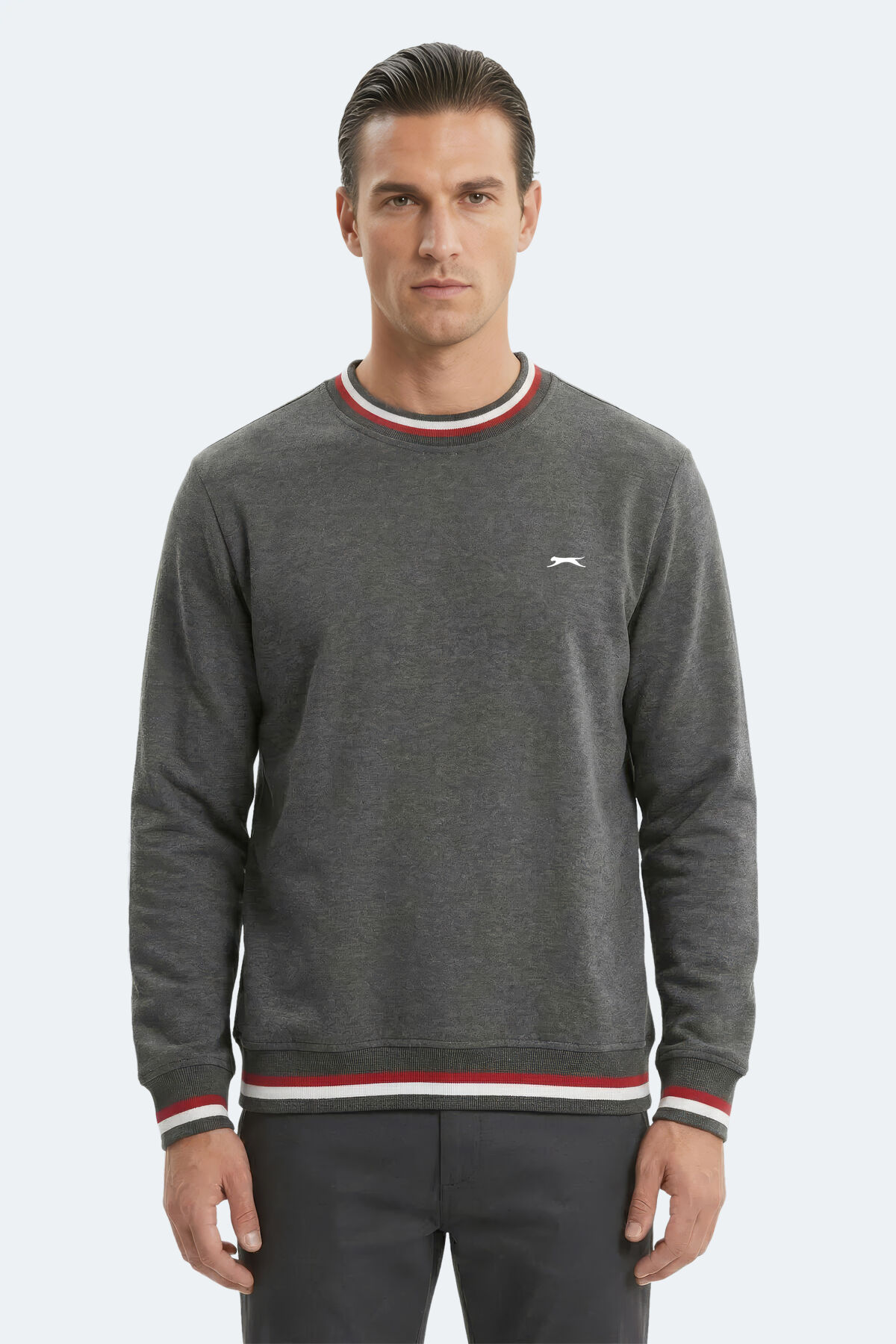 Slazenger KEYSTONE I Erkek  Antrasit Sweatshırt