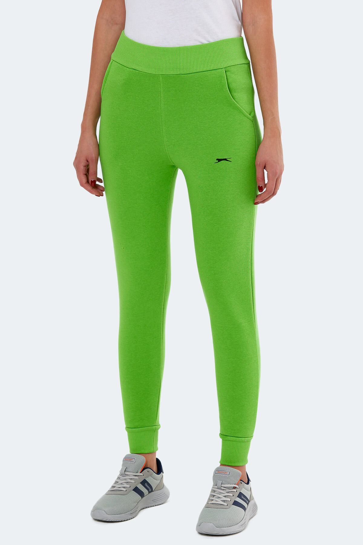 Slazenger KLAUS IN Kadın Cepli Slim Fit Nane Eşofman Altı
