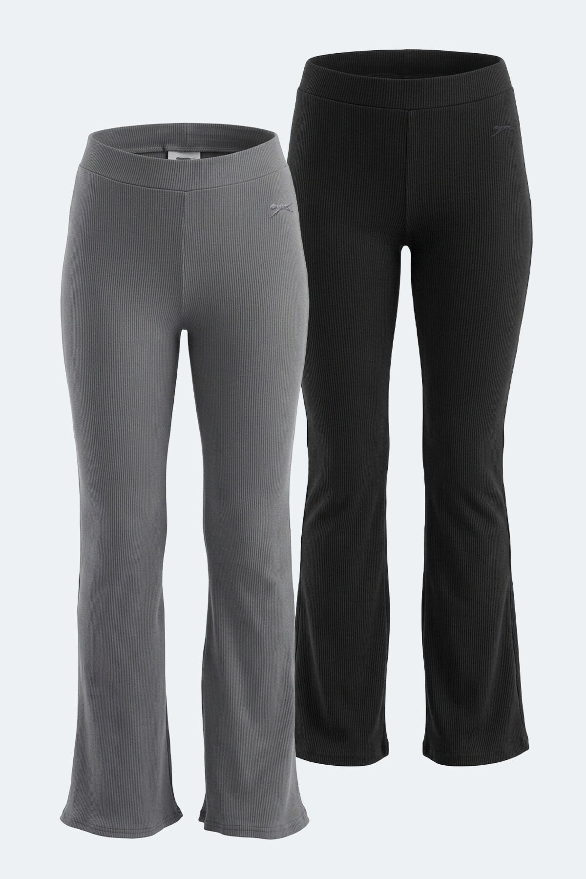 Slazenger KNOXY 2 Lİ SET Kadın  Siyah - Koyu Gri Eşofman Altı