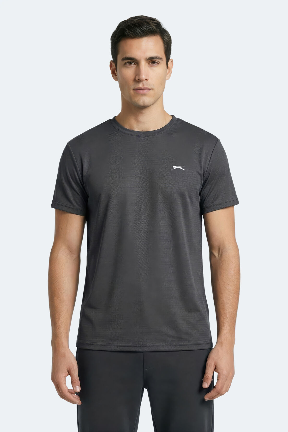 Slazenger KOFONA Erkek  Koyu Gri Tişört