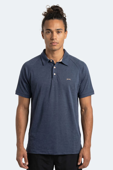 Slazenger KORS IN Erkek Polo Yaka Lacivert Tişört - 1 Alana 1 Bedava