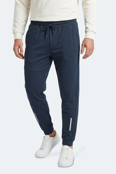 Slazenger KOX I Erkek Cepli Slim Fit Lacivert Eşofman Altı - Slazenger 1 Alana 1 Bedava