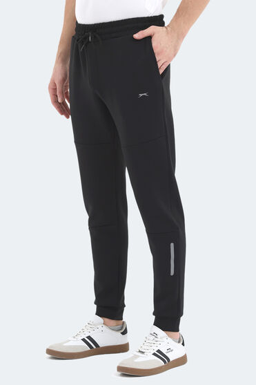 Slazenger KOX I Erkek Cepli Slim Fit Siyah Eşofman Altı - 1 Alana 1 Bedava