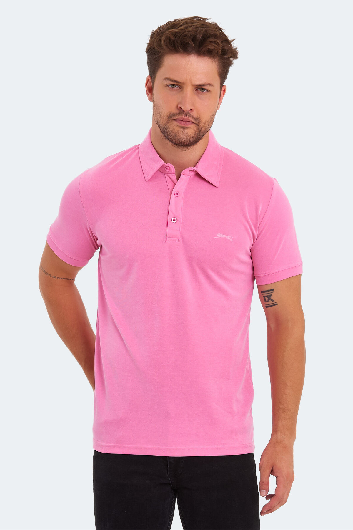 Slazenger KUGGA Erkek  Pembe Tişört