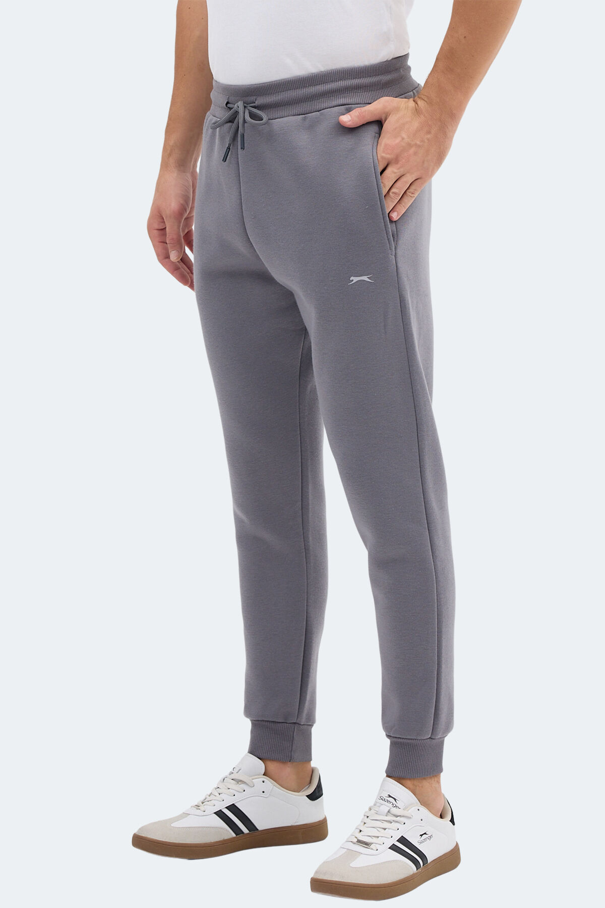 Slazenger MACH I Erkek  Gri Eşofman Altı